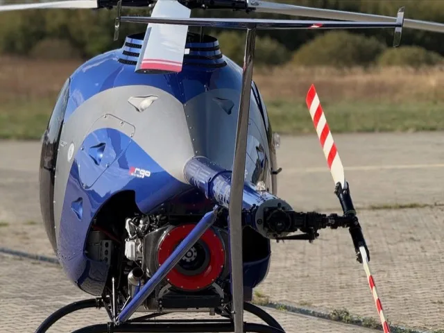 ARGO AH Helicopter rear view